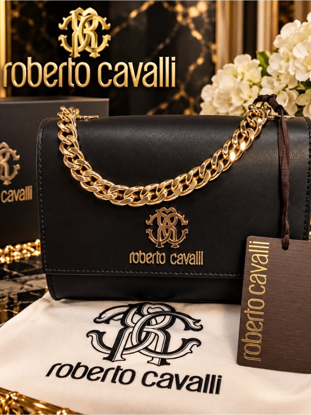 Roberto Cavalli crossbody
